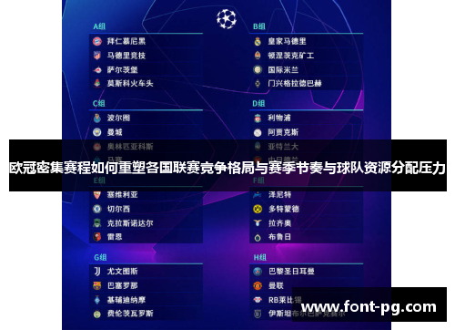 欧冠密集赛程如何重塑各国联赛竞争格局与赛季节奏与球队资源分配压力 欧冠密集赛程如何重塑各国联赛竞争格局与赛季节奏与球队资源分配压力